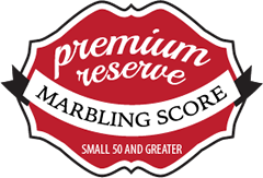Premium Reserve Marbling Score Small 50 and Greater